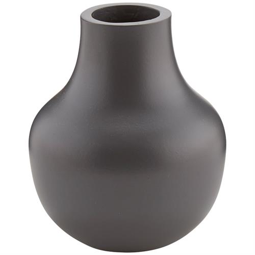 Mørkegrå vase