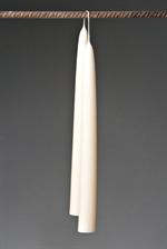 Dekorationslys, Elfenben 40cm, 2 stk.